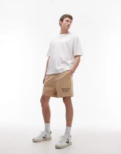 Tommy Jeans Shorts In Beige For Men Tawny Sand -Tomeans Store 205848618 1 tawnysand 1