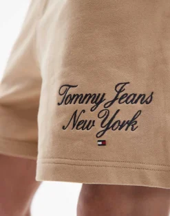 Tommy Jeans Shorts In Beige For Men Tawny Sand -Tomeans Store 205848618 2