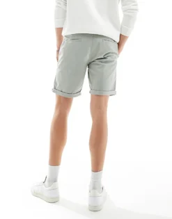 Tommy Jeans Scanton Shorts In Grey For Men Faded Willow -Tomeans Store 205848912 3
