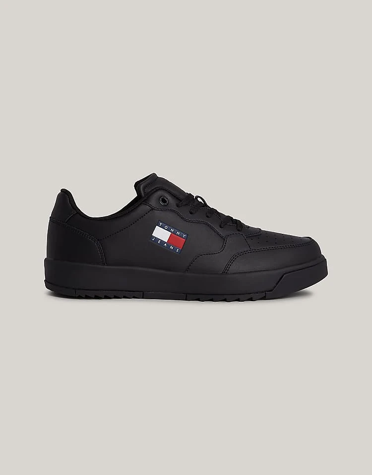 Tommy Jeans Mid Trainers In Black For Men 1 Tommy Jeans Mid Trainers In Black For Men