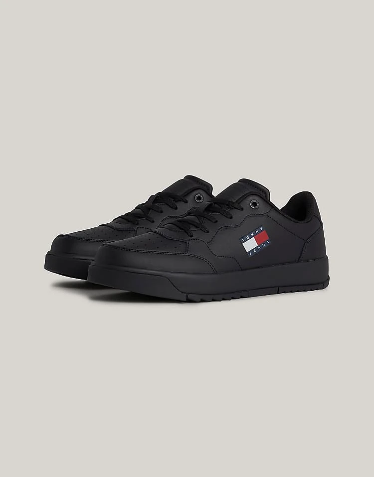 Tommy Jeans Mid Trainers In Black For Men 2 Tommy Jeans Mid Trainers In Black For Men - Image 2