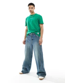 Tommy Jeans Small Logo T-shirt In Green For Men Green Malachite -Tomeans Store 206379730 4