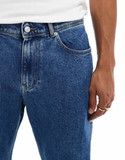 Tommy Jeans Ethan Relaxed Straight Jeans In Mid Wash For Men Denim Medium -Tomeans Store 206380046 5