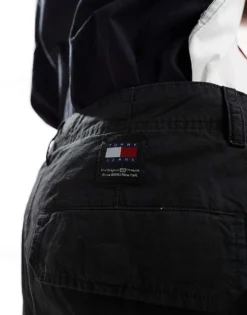 Tommy Jeans Ethan Cargo Pants In Black For Men -Tomeans Store 206380058 3