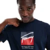 Tommy Jeans Dna Box Logo T-shirt In Navy For Men