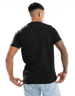 Tommy Jeans 2 Pack Large Flag Logo T-shirts In Green And Black For Men -Tomeans Store 206380296 4