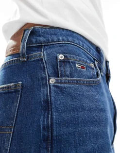 Tommy Jeans Isaac Tapered Jeans In Dark Wash For Men Denim Dark -Tomeans Store 206380391 3