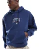 Tommy Jeans Game Day Logo Hoodie In Navy For Men Dark Ink