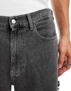 Tommy Jeans Skater Carpenter Jeans In Black For Men Denim Black -Tomeans Store 206859614 5