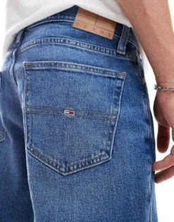 Tommy Jeans Ryan Regular Straight Jeans In Mid Wash For Men Denim Medium -Tomeans Store 206859659 4