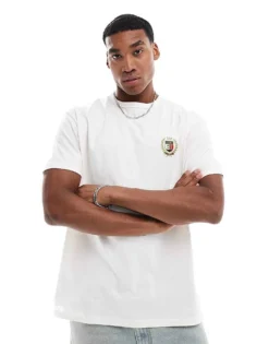 Tommy Jeans Small Crest Logo T-shirt In White For Men Ancient White -Tomeans Store 206859727 1 ancientwhite 1