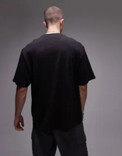 Tommy Jeans Large Font Graphic T-shirt In Black For Men -Tomeans Store 206859748 4