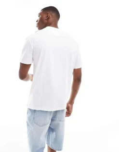 Tommy Jeans Signature Twist Logo T-shirt In White For Unisex -Tomeans Store 206859880 3