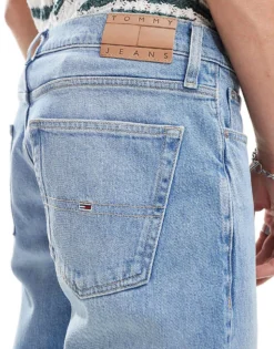 Tommy Jeans Ryan Regular Straight Jeans In Light Wash For Men Denim Light -Tomeans Store 206859888 5