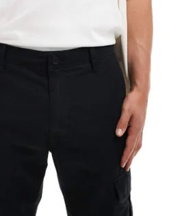 Tommy Jeans Ryan Ripstop Cargo Trousers In Black For Men -Tomeans Store 206859901 3