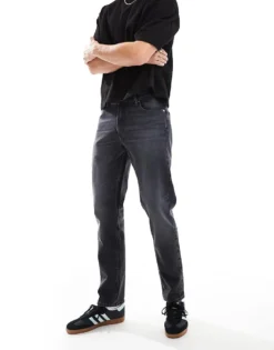 Tommy Jeans Regular Tapered Dad Jeans In Black For Men Denim Black -Tomeans Store 206859991 3