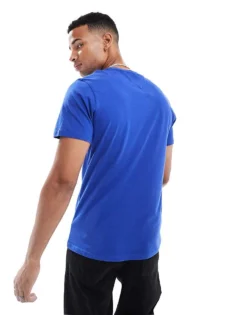 Tommy Jeans Small Chest Logo T-shirt In Blue For Men Bright Blue -Tomeans Store 206860035 4