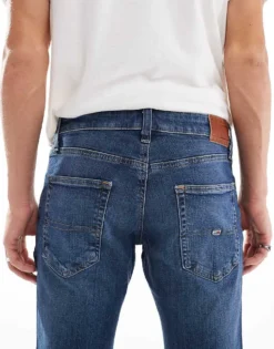 Tommy Jeans Scanton Slim Jeans In Dark Wash For Men Denim Dark -Tomeans Store 206860076 4