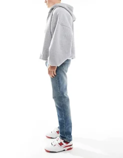 Tommy Jeans Ryan Regular Straight Jeans In Worn Mid Wash For Men Denim Medium -Tomeans Store 206860079 3