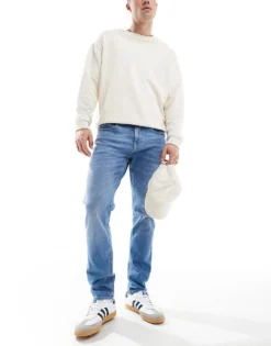 Tommy Jeans Slim Tapered Jeans In Blue For Men -Tomeans Store 206865912 1 blue 1