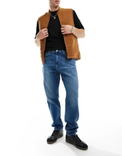 Tommy Jeans Distressed Jeans In Blue For Men