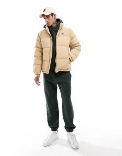 Tommy Jeans Corduroy Alaska Puffer Jacket In Beige For Men 7 Tommy Jeans Corduroy Alaska Puffer Jacket In Beige For Men -Tomeans Store 207177226 3