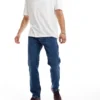 Tommy Jeans Whiskered Regular Tapered Dad Jeans In Blue For Men