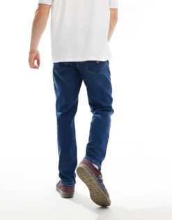 Tommy Jeans Whiskered Regular Tapered Dad Jeans In Blue For Men -Tomeans Store 207177675 3