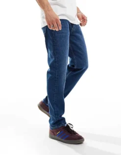 Tommy Jeans Whiskered Regular Tapered Dad Jeans In Blue For Men -Tomeans Store 207177675 4