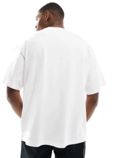 Tommy Jeans Collegiate Logo Oversized T-shirt In White For Men Blanc De Blanc -Tomeans Store 207285735 3