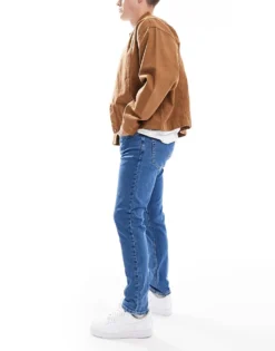 Tommy Jeans Austin Slim Tapered Jeans In Mid Wash For Men Denim Medium -Tomeans Store 207285912 3