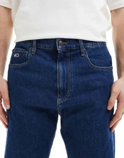 Tommy Jeans Otis Regular Straight Jeans In Dark Wash For Men Denim Dark -Tomeans Store 207285984 5