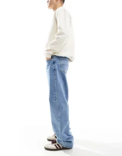 Tommy Jeans Jaimie Loose Straight Jeans In Light Wash For Men Denim Light -Tomeans Store 207286024 3