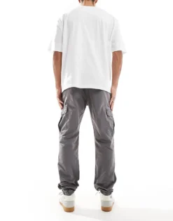Tommy Jeans Ryan Cargo Trousers In Grey For Men -Tomeans Store 207286059 3