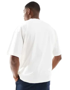 Tommy Jeans Fun Camping Graphic T-shirt In White For Men Seedpearl -Tomeans Store 207286169 4