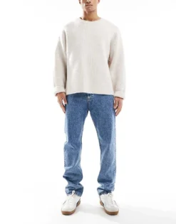 Tommy Jeans Ryan Slim Straight Jeans In Mid Wash For Men Denim Medium -Tomeans Store 207286292 1 denimmedium 1