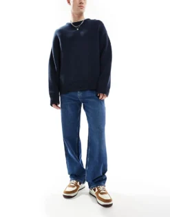 Tommy Jeans Jaimie Loose Straight Jeans In Dark Wash For Men Denim Dark -Tomeans Store 207286472 1 denimdark 1