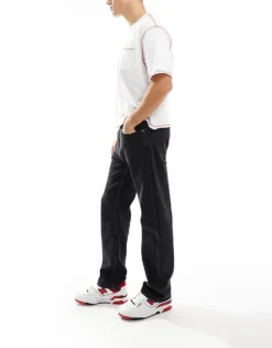 Tommy Jeans Otis Regular Straight Jeans In Black For Men Denim Black -Tomeans Store 207286561 3