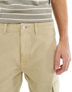 Tommy Jeans Jaimie Cargo Trousers In Beige For Men Relic Tan -Tomeans Store 207286593 3