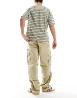 Tommy Jeans Jaimie Cargo Trousers In Beige For Men Relic Tan -Tomeans Store 207286593 4