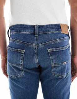 Tommy Jeans Scanton Slim Fit Jeans In Mid Wash For Men -Tomeans Store 207443467 4
