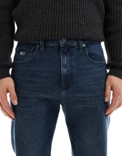Tommy Jeans Straight Leg Jeans In Dark Blue For Men -Tomeans Store 207585948 5