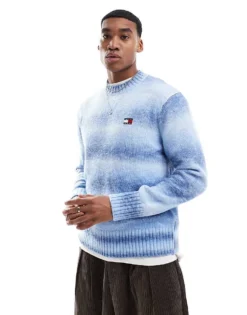 Tommy Jeans Ombré Jumper With Wool In Multi For Men -Tomeans Store 207714030 1 multi 1