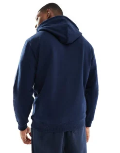 Tommy Jeans Signature Logo Drawstring Hoody In Navy Blue For Men -Tomeans Store 207743399 4