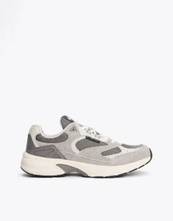 Tommy Jeans Suede Colour-blocked Trainers In Grey For Men -Tomeans Store 207743487 1 grey 1