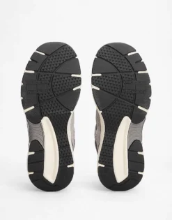 Tommy Jeans Suede Colour-blocked Trainers In Grey For Men -Tomeans Store 207743487 5