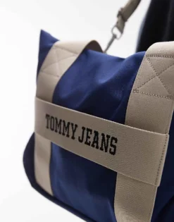 Tommy Jeans Retro Duffle Bag In Blue For Men Velvet Blue -Tomeans Store 207794691 3