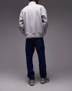 Tommy Jeans Isaac Relaxed Tapered Jeans In Dark Wash For Men Denim Dark -Tomeans Store 207794694 3