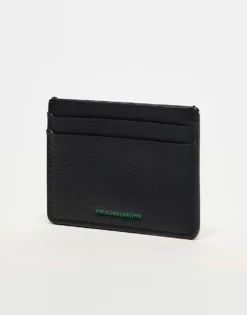 Tommy Jeans Heritage Leather Card Holder In Black For Men -Tomeans Store 207794805 3