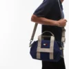Tommy Jeans Retro Mini Duffle Bag In Blue For Men Velvet Blue